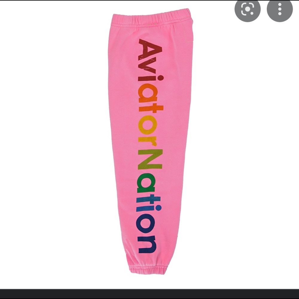 kids aviator nation sweatpants size 12